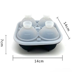 T-GOGO Silicone  Ice Cube Tray